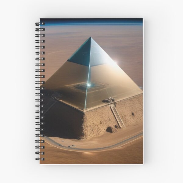 Item preview, A transparent pyramid on a desert planet designed and sold by quasartphil.