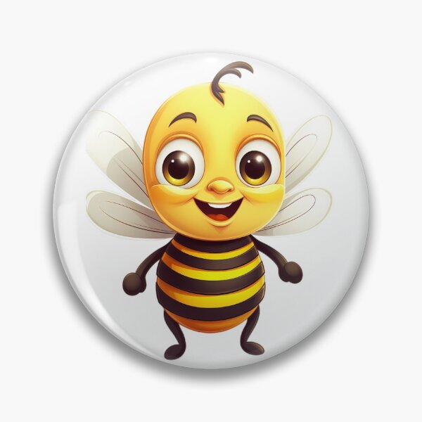 Item preview, Portrait Of A Cute Animated Bee designed and sold by TODPESIGN.