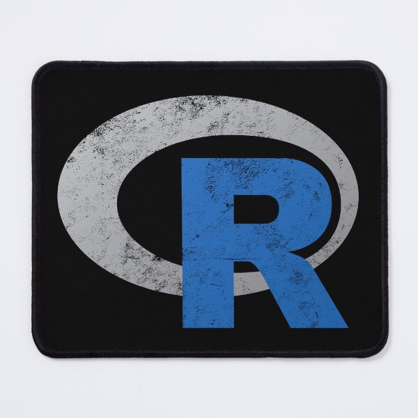 Item preview, R logo programming Vintage Distressed design designed and sold by farhanhafeez.