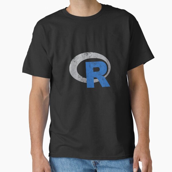 Item preview, R logo programming Vintage Distressed design designed and sold by farhanhafeez.