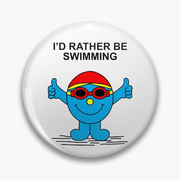 Item preview, Little Miss Id rather be Swimming designed and sold by Scat the cat.