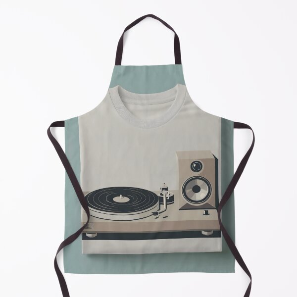 Item preview, T Shirt a turntable with Classic speakers 2 designed and sold by Red-Box18.