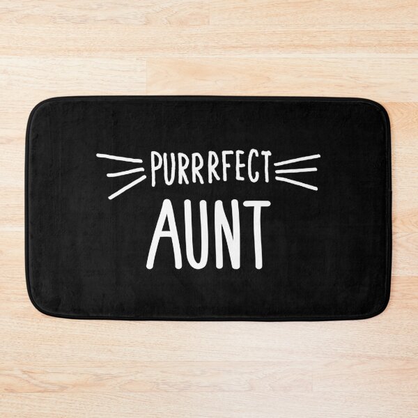 Item preview, Aunt Gift Cute Perfect Aunt Cat Lover Auntie print designed and sold by farhanhafeez.