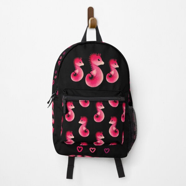 Item preview, rose cute seahorse - dark designed and sold by doveydotdraws.