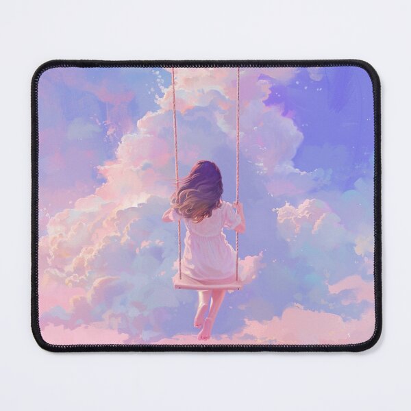 Item preview, Girl on a Swing designed and sold by BlueDoeArt.