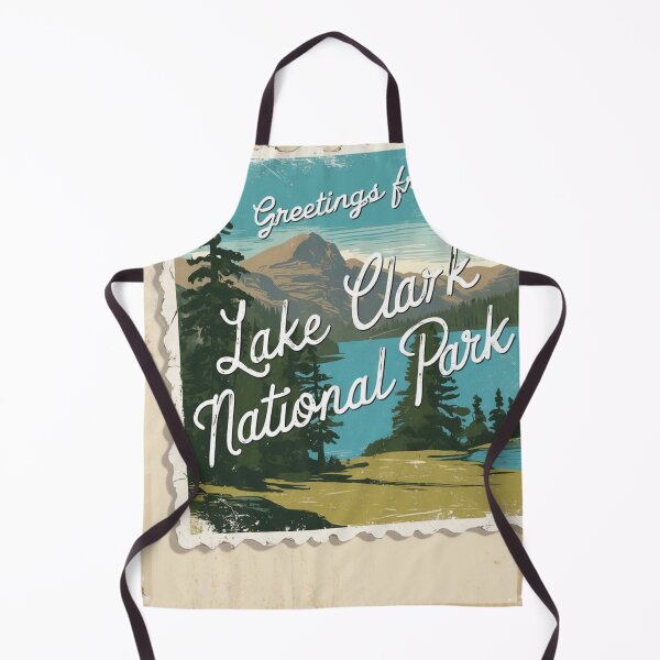Item preview, Lake Clark National Park Postcard Vintage Retro Travel Vintage designed and sold by TravelPostcardGems.