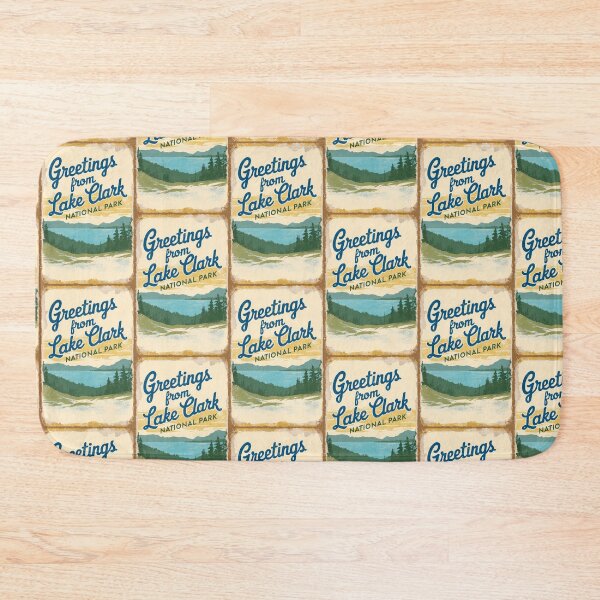 Item preview, Greetings from Lake Clark National Park Postcard Vintage Retro Travel Vintage designed and sold by TravelPostcardGems.