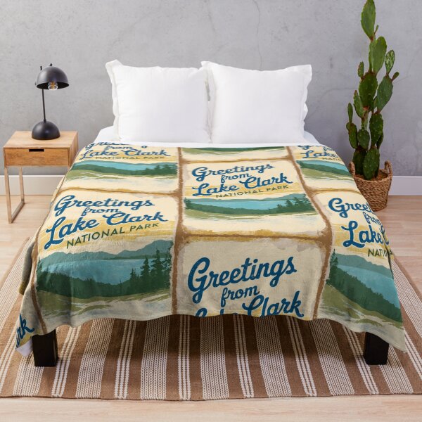 Item preview, Greetings from Lake Clark National Park Postcard Vintage Retro Travel Vintage designed and sold by TravelPostcardGems.