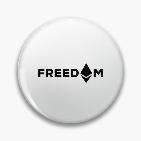 Item preview, Ethereum Logo ETH Coin Freedom Crypto Bitcoin Trader Miner Gift designed and sold by farhanhafeez.