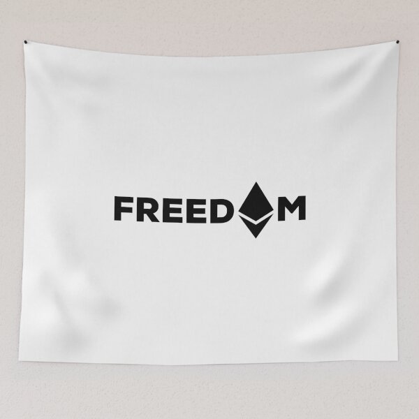 Item preview, Ethereum Logo ETH Coin Freedom Crypto Bitcoin Trader Miner Gift designed and sold by farhanhafeez.