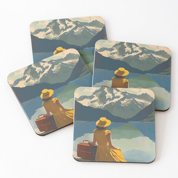 Item preview, Retro travel posters designed and sold by MidArtForge.
