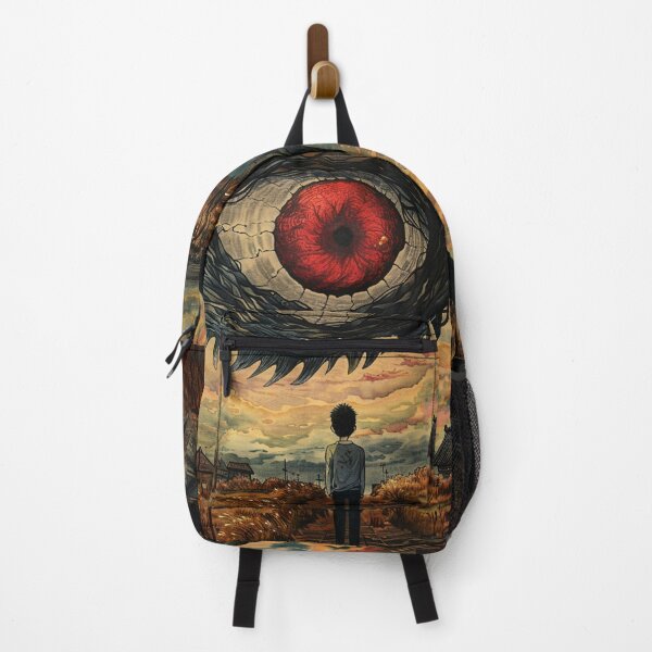 Item preview, giant eye - psychedelic eerie anime boy designed and sold by ForsakenFrames.