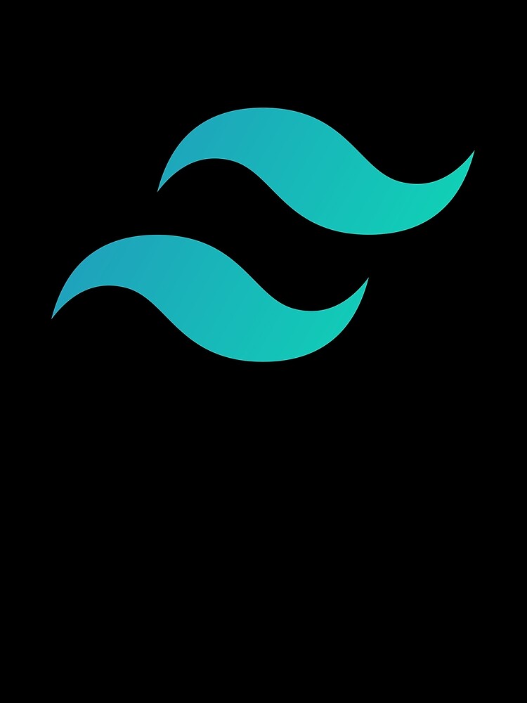 Thumbnail 3 of 3, Scarf, Tailwind CSS Mark - CSS Framework Programmer Coder designed and sold by farhanhafeez.