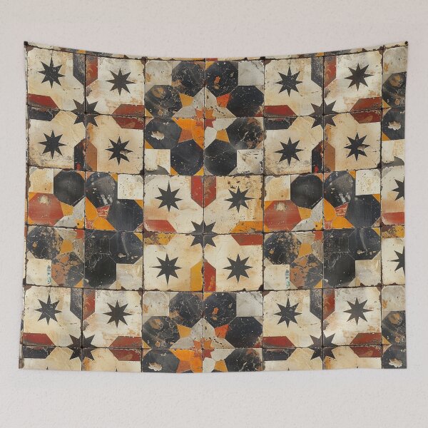 Item preview, KASBAH KALEIDOSCOPE Moroccan Tiles designed and sold by Frenchifique.
