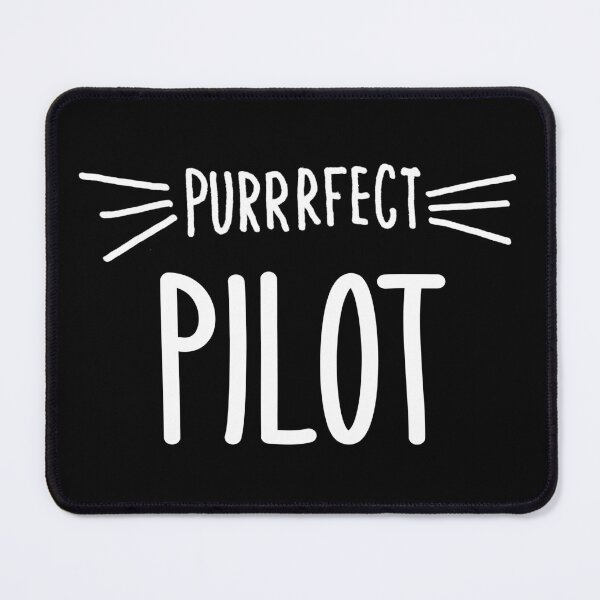 Item preview, Pilot Gift Cute Perfect Pilot Cat Lover design designed and sold by farhanhafeez.