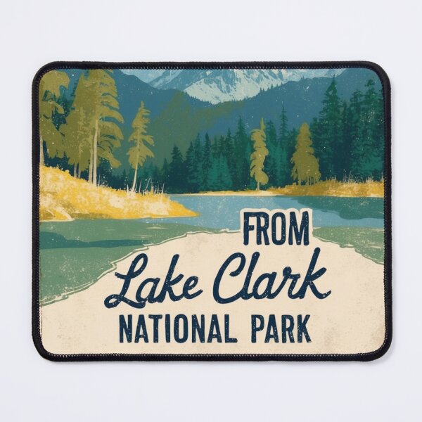 Item preview, Greetings from Lake Clark National Park Postcard Vintage Retro Travel Vintage designed and sold by TravelPostcardGems.