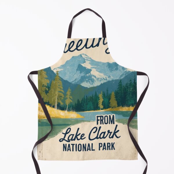 Item preview, Greetings from Lake Clark National Park Postcard Vintage Retro Travel Vintage designed and sold by TravelPostcardGems.