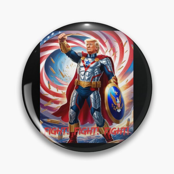 Item preview, Donald Trump Superhero-Fight! Fight! Fight! designed and sold by SmartDesignByBB.