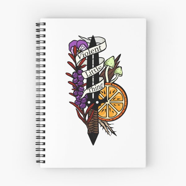 Item preview, Violent little thing Fourth wing violet Xaden fanart sticker designed and sold by GeekandArtsy.