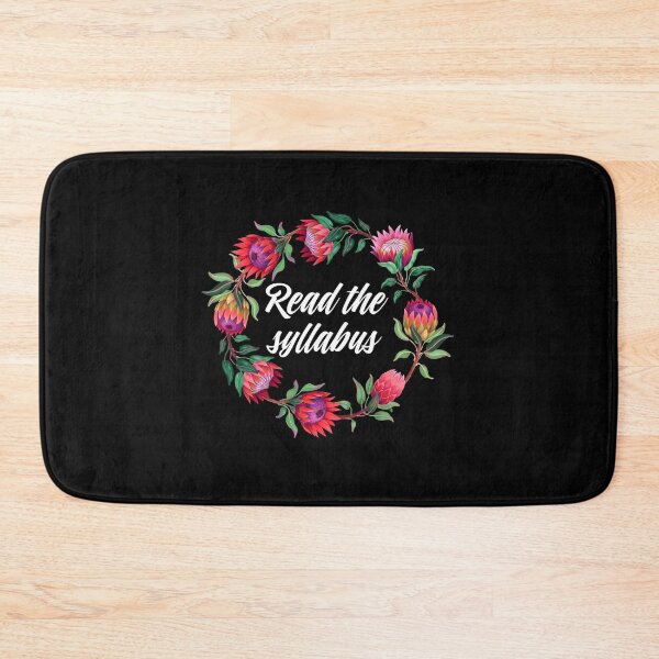 Item preview, Womens Read the Syllabus Funny Female Professor Teacher Flowers design designed and sold by farhanhafeez.