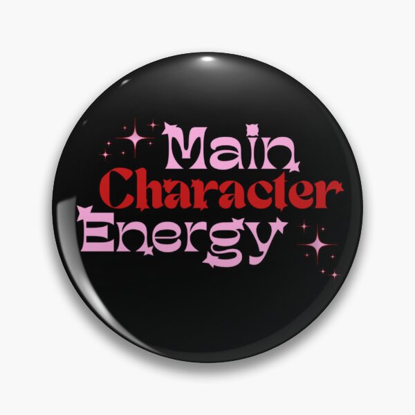 Item preview, Main Character Energy Motivational Quote Design designed and sold by 1994Dimples.