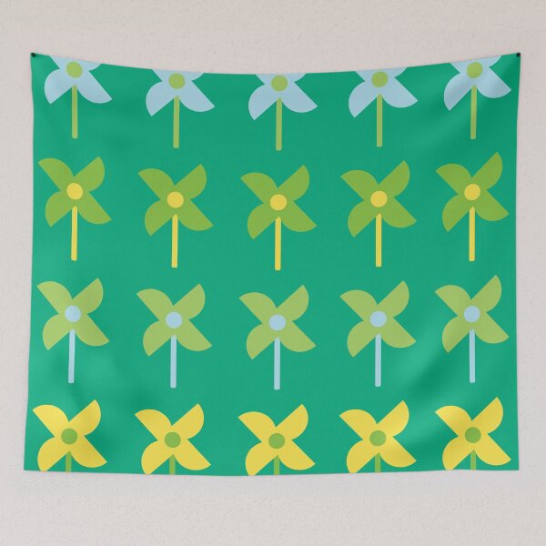 Item preview, Pinwheel Flowers designed and sold by twotoucans.