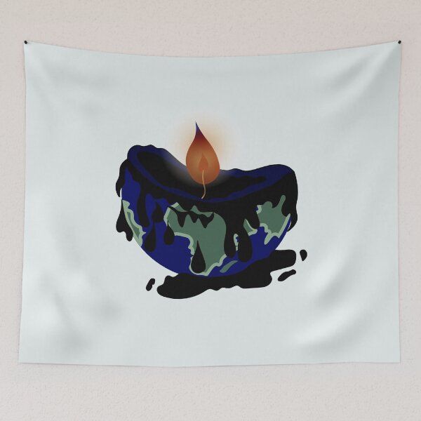 Item preview, The slow burning of the earth designed and sold by HEERMANArt.