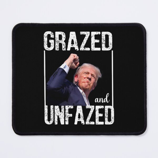 Item preview, Donald Trump Grazed and Unfazed 2024 Election designed and sold by rewingjadeArt.