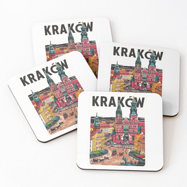 Item preview, Krakow Sticker, Magnet, Poster | Kraków Detailed Sticker designed and sold by Zibis09.