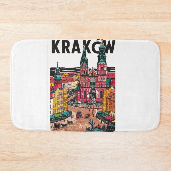 Item preview, Krakow Sticker, Magnet, Poster | Kraków Detailed Sticker designed and sold by Zibis09.