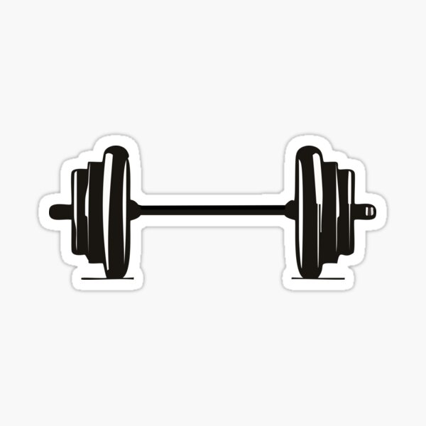 Item preview, Minimal barbell design. designed and sold by tolgabarin.