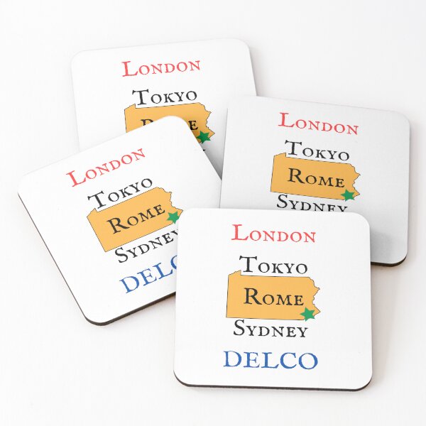 Item preview, World Cities Delco designed and sold by Soccer4ja9.
