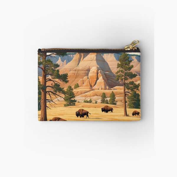 Item preview, Theodore Roosevelt National Park Postcard Vintage Retro Travel Vintage designed and sold by TravelPostcardGems.