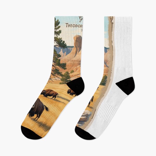 Item preview, Theodore Roosevelt National Park Postcard Vintage Retro Travel Vintage designed and sold by TravelPostcardGems.