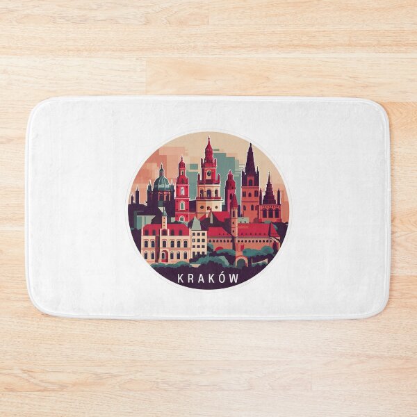 Item preview, Krakow Sticker, Magnet, Poster | Kraków Detailed Sticker designed and sold by Zibis09.