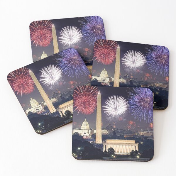 Item preview, Nations Capital Washington, D. C. Fireworks "The Spot" designed and sold by PolarBearBuds.