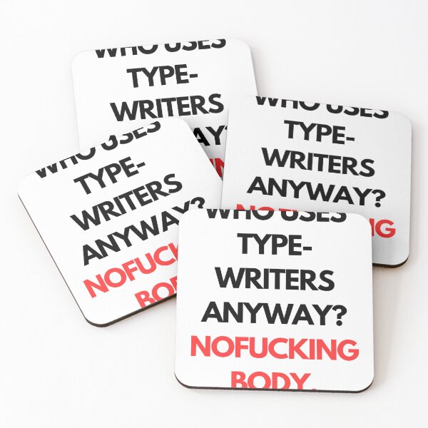 Item preview, Who uses typewriters anyway? designed and sold by nowthatwetalk.