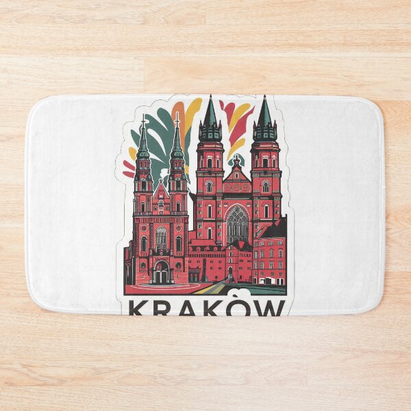 Item preview, Krakow Sticker, Magnet, Poster | Kraków Detailed Sticker designed and sold by Zibis09.