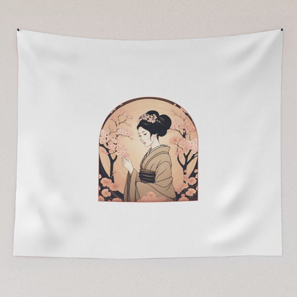 Item preview, Elegant Japanese Geisha designed and sold by Mechanical-Artt.