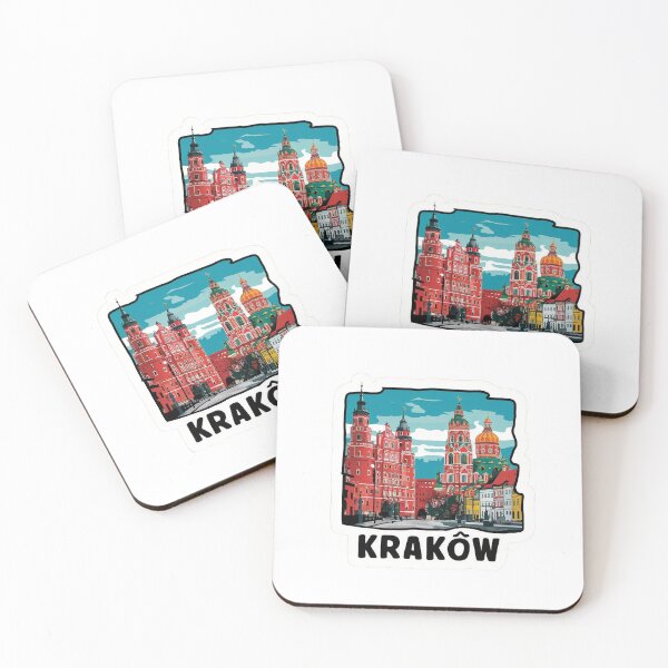 Item preview, Krakow Sticker, Magnet, Poster | Kraków Detailed Sticker designed and sold by Zibis09.