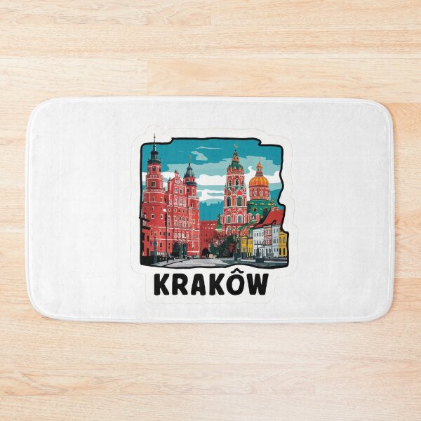 Item preview, Krakow Sticker, Magnet, Poster | Kraków Detailed Sticker designed and sold by Zibis09.