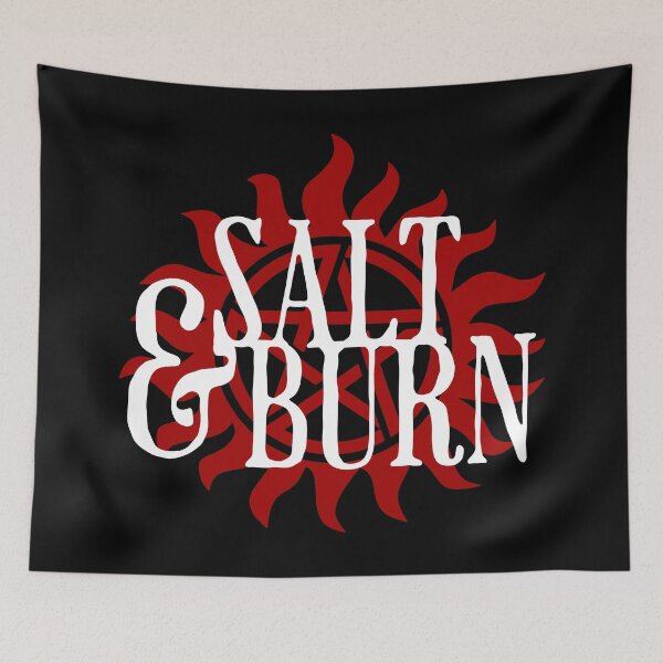 Item preview, Supernatural Salt and Burn designed and sold by humnoo.