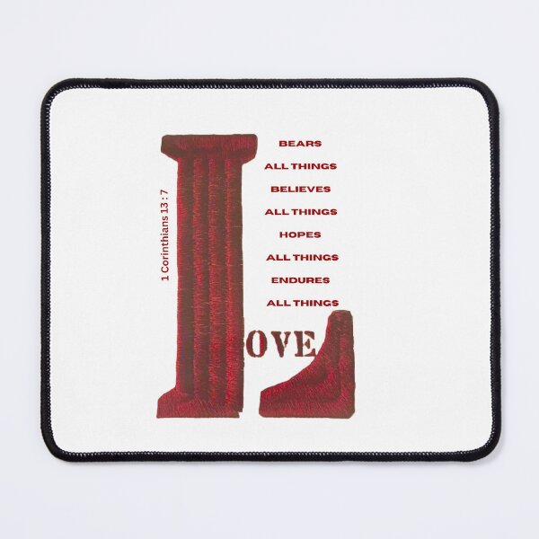Item preview, Love 1 Co 13 7  designed and sold by BimsJetDesigns.