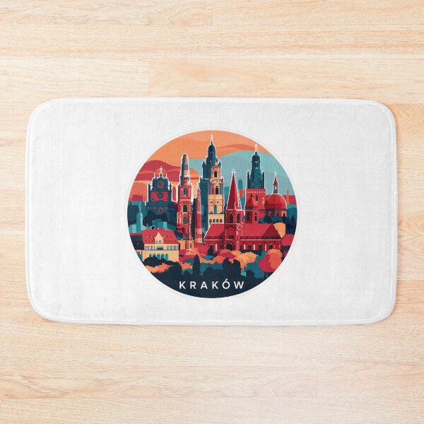Item preview, Krakow Sticker, Magnet, Poster | Kraków Detailed Sticker designed and sold by Zibis09.