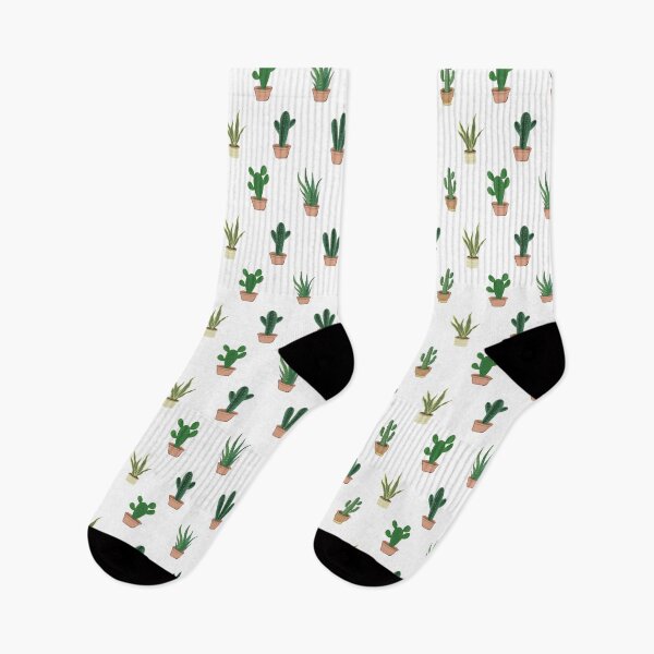 Item preview, Cactus Themed Pattern Cactus in a Pot Nature Lover Pattern designed and sold by planception.