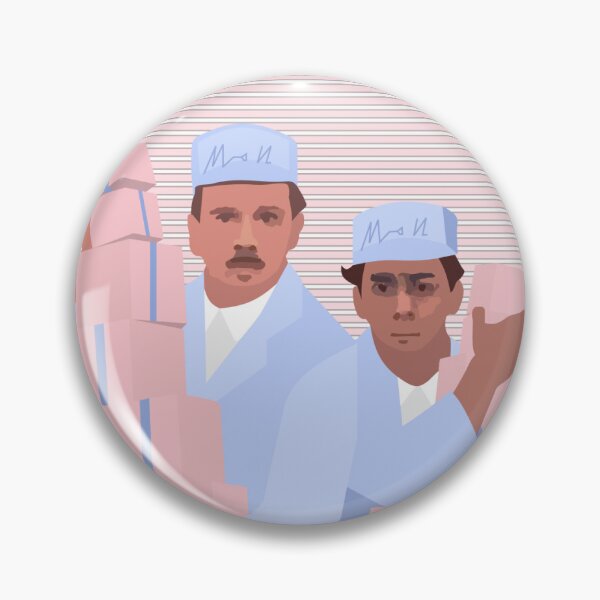 Item preview, The Grand Budapest Hotel Mendl's sticker designed and sold by Soooph.