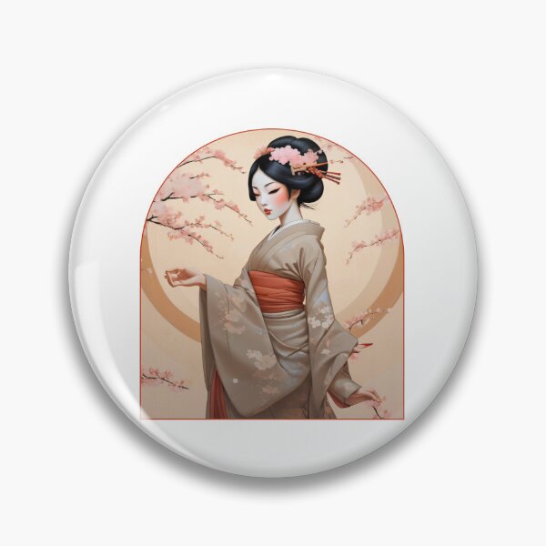Artikelvorschau, Serene Geisha Schönheit entworfen und verkauft von Mechanical-Artt.