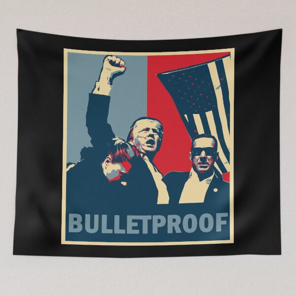 Item preview, Trump Survives Assassination  designed and sold by ValentinaHramov.