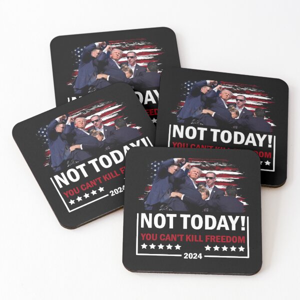 Item preview, NOT TODAY You Can't Kill Freedom Trump 2024 Election designed and sold by rewingjadeArt.