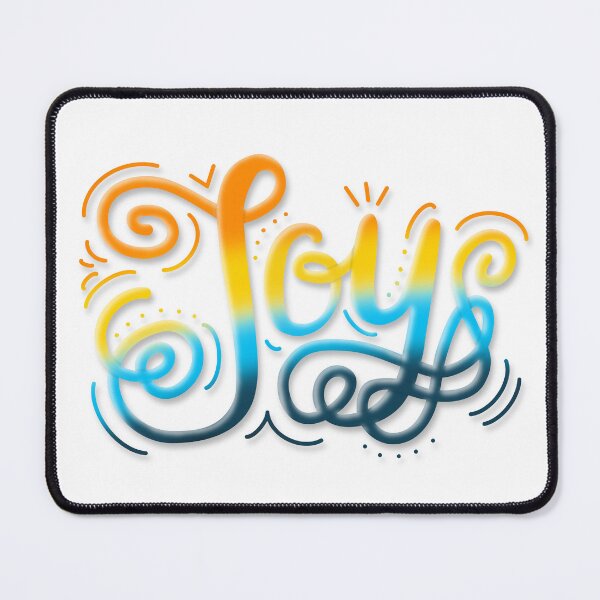 Item preview, Joy Hand Lettering AroAce Pride sunset designed and sold by JoyfulJen.